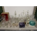 Decorative and household glassware.