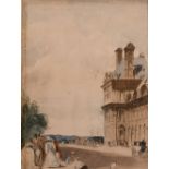 After Thomas Shotter Boys (1803-1874) British, "Pavilion De Flore, Tuileries, Paris, c.1829",