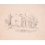 A Collection of Six 19th Century Pencil Sketches, some Inscribed, Unframed (6).