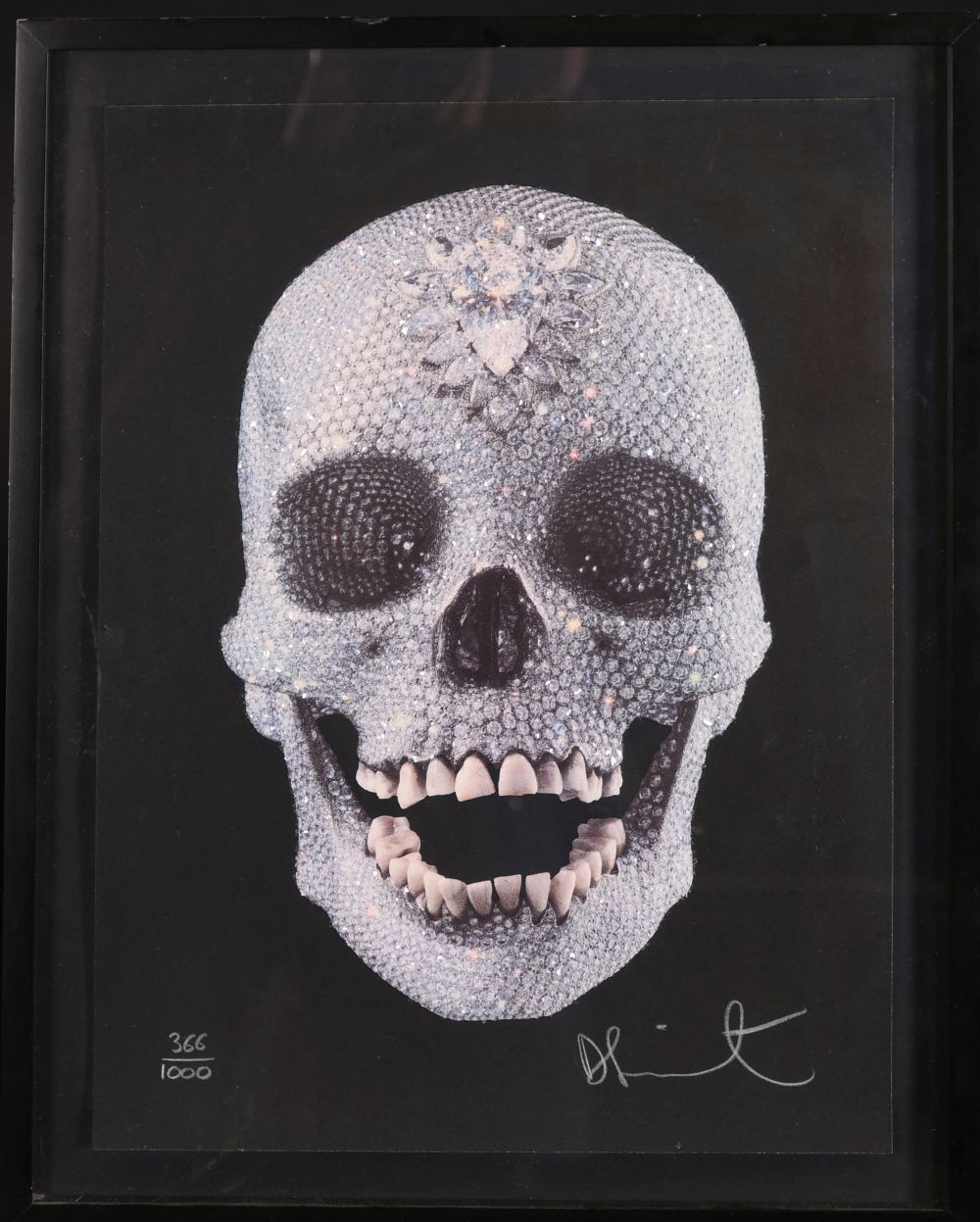 Damien Hirst, (B. 1965), "For the Love of God" Screenprint in colours with diamond dust on wove - Image 2 of 6