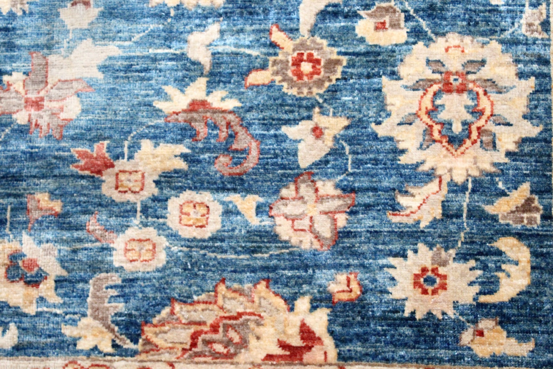 A ZIEGLER CARPET, 20th century, pale blue ground with stylised palmettes and floral decoration - Image 4 of 5