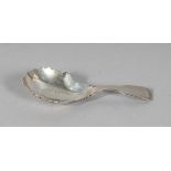 A WILLIAM IV SCOTTISH CADDY SPOON. Glasgow 1831.