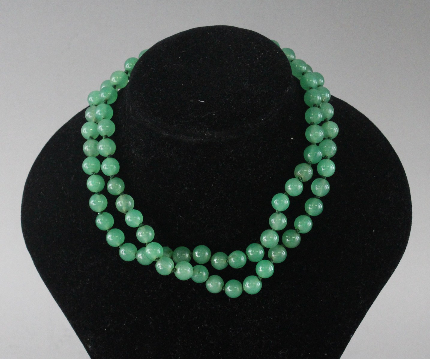 A JADE NECKLACE.