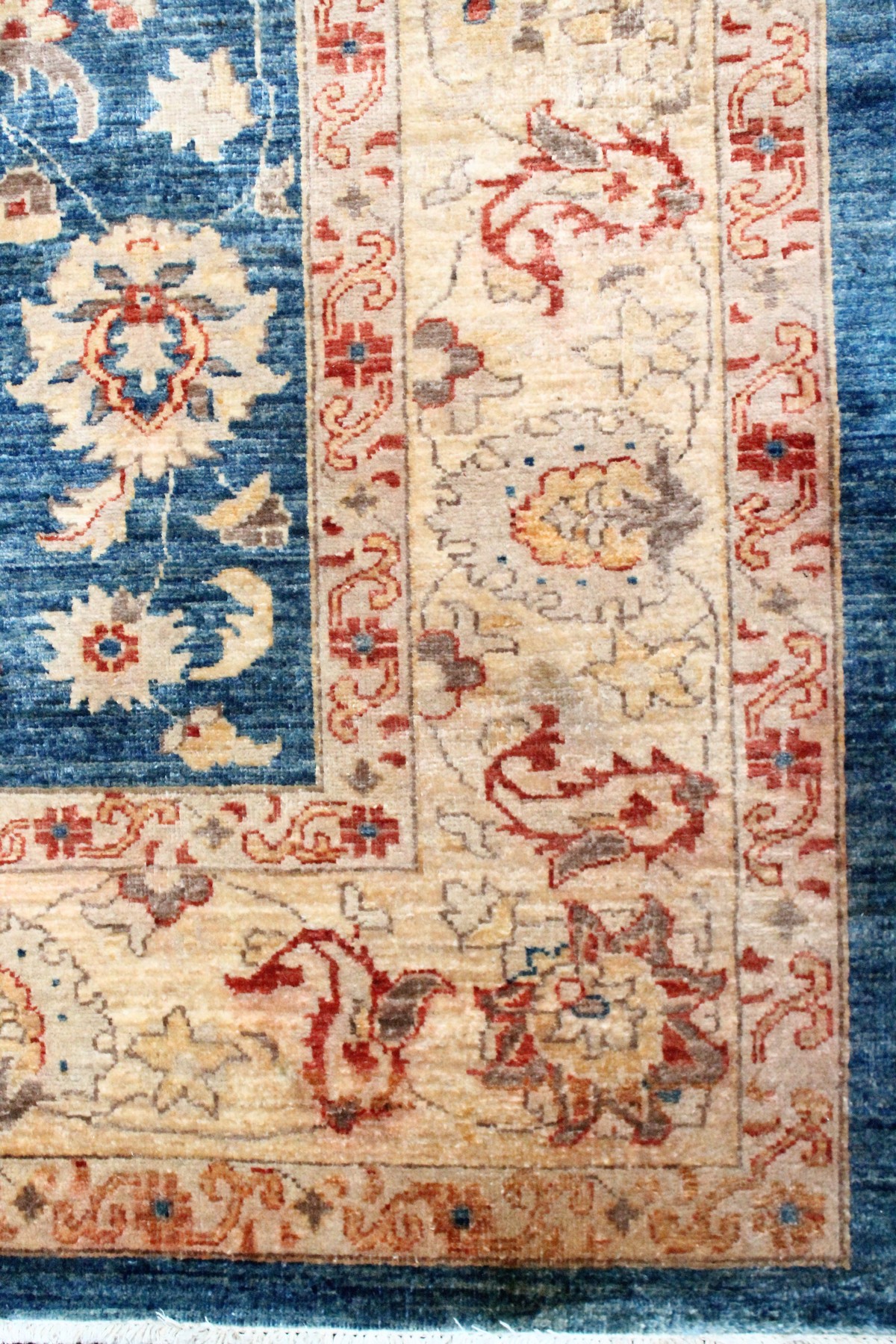 A ZIEGLER CARPET, 20th century, pale blue ground with stylised palmettes and floral decoration - Image 2 of 5