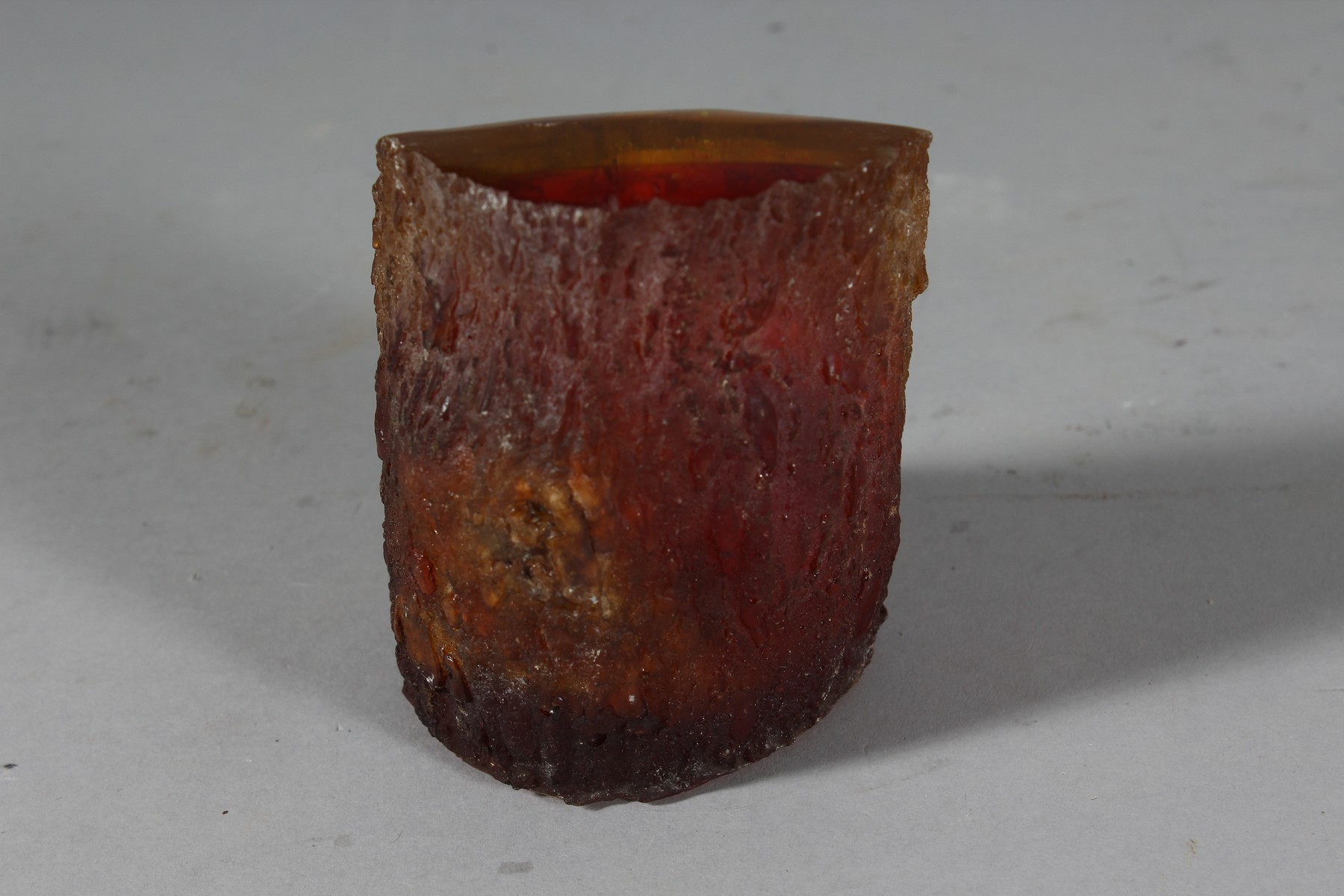 A PIECE OF AMBER with a crab. 4ins high. - Image 2 of 2