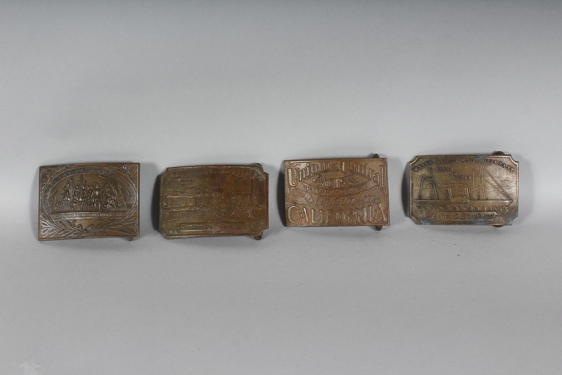 FOUR TIFFANY BUCKLES. - Image 2 of 6