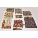 FIVE INDIAN PAISLEY SHAWLS, various sizes.
