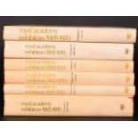 'THE ROYAL ACADEMY EXHIBITION 1905-1970'. Vols. 1-6. Published by E.P. Publishing, Ltd. 1982.