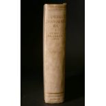 'LIFE & WORKS OF OZIAS HUMPHRY R.A 1743-1810'. By George C. Williamson, Litt.D. Published by John