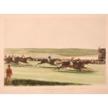 C. N. Smith after S. Alken, 'The Cambridgeshire Stakes', 14" x 20.5". and two other prints of