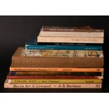A box lot. Books of regional art works from Suffolk, Yorkshire etc. (12).