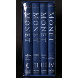 'MONET CATALOGUE RAISONN . WERKVERZEICHNIS'. By Daniel Wildenstein. Vols. 1-4. (4)