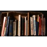 A box lot. Various books of 19th and later American Painters. Includes two books of Canadian