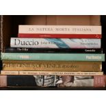 A box lot. Various books on Italian and Spanish Painters. (8)