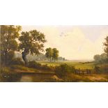 John Westall (19th century) British, 'On the Outskirts of Epping Forrest', and 'A Cottage on