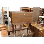 An Edwardian mahogany Sutherland table.