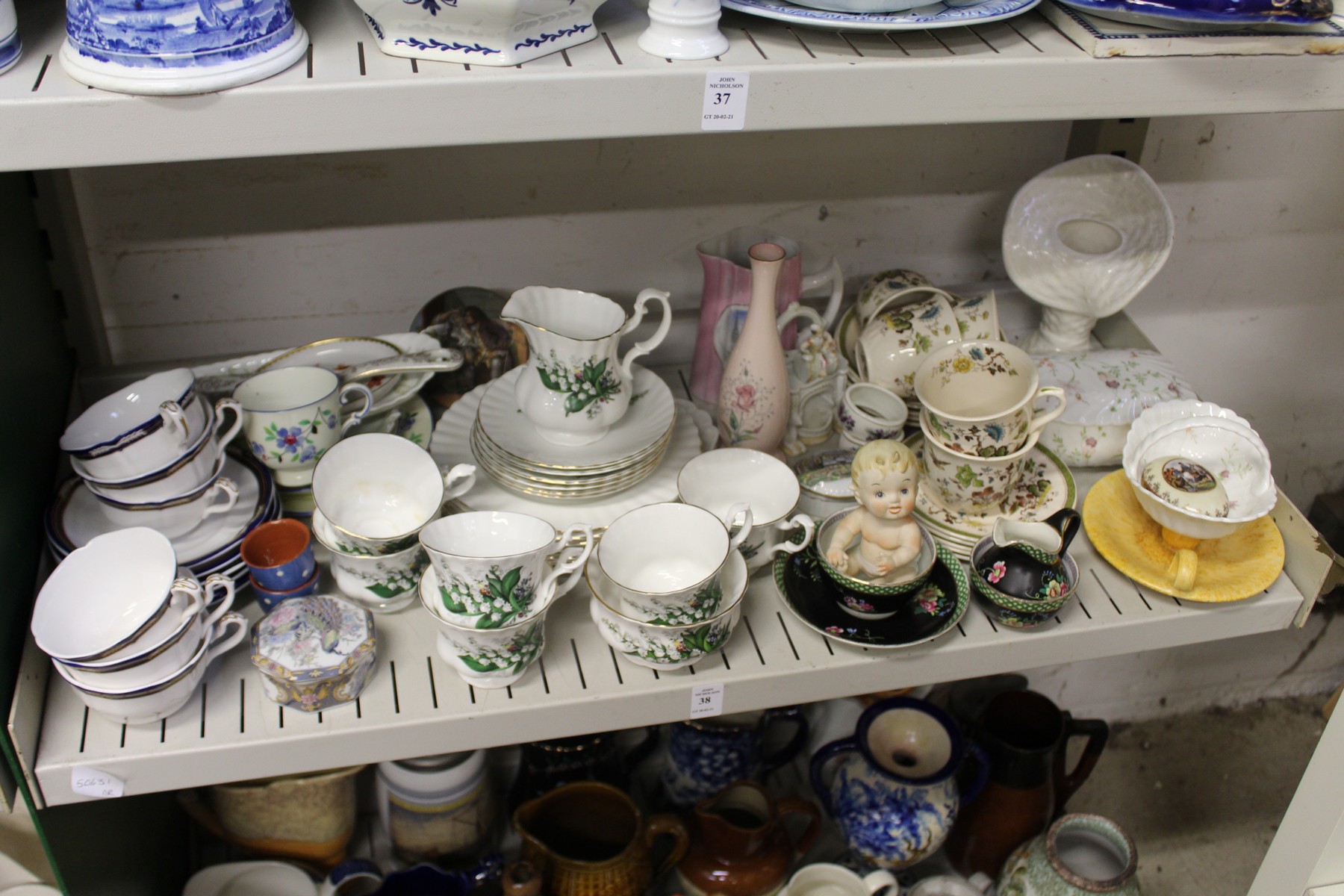 A quantity of decorative china.