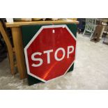 A STOP sign.