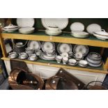 A comprehensive collection of Wedgwood Florentine dinner ware.