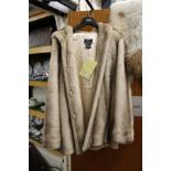 A good ladies' faux fur coat.