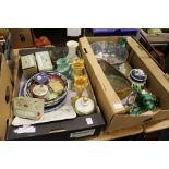 Decorative china and collectables.