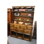 A good reproduction oak dresser.