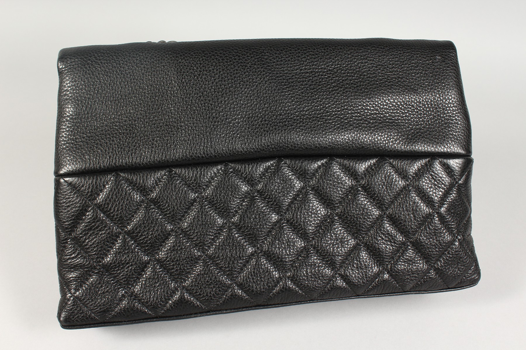 A CHANEL FOLD-UP QUILTED HANDBAG in a Chanel bag. - Image 3 of 11