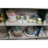 A quantity of decorative and household china.
