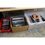 A large quantity of records.