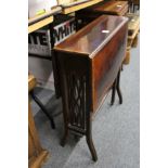 An Edwardian mahogany Sutherland table.