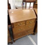 A George III mahogany bureau.