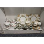 A Spode Lauriston Tea for Two service and other part services.