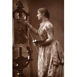 A collection of three photographs of late 19th century theatrical Actresses including 'MISS LILY