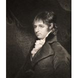 A collection of 19th century portrait engravings depicting distinguished British gentleman,