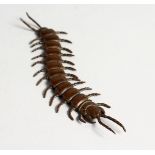 A JAPANESE BRONZE CENTIPEDE 5.5 ins long