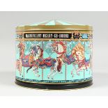 A FORTNUM AND MASON MERRY GO ROUND BOX - musical.