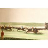 C. N. Smith after S. Alken, 'The Cambridgeshire Stakes', 14" x 20.5". and two other prints of