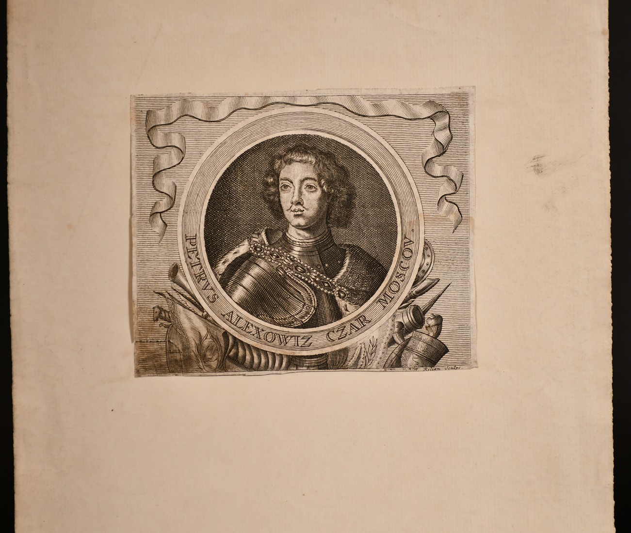 A small collection of old master etchings along with later portraits, etchings, variously inscribed, - Image 3 of 4