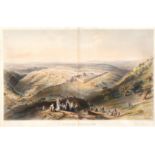 J. C. Armytage after W. H. Bartlett, 'Modern Jerusalem' a colour print, 9.5" x 15".