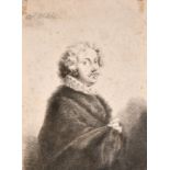 Thomas Worlidge (18th century) an engraving of a gentleman together with a collection of Old