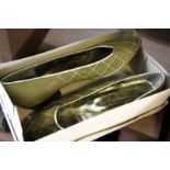A pair of ladies Kurt Geiger shoes, boxed, size 39.5.