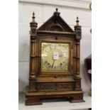 A good walnut cased mantle clock.