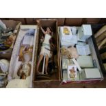 A quantity of Cherished Teddies, boxed and other items.