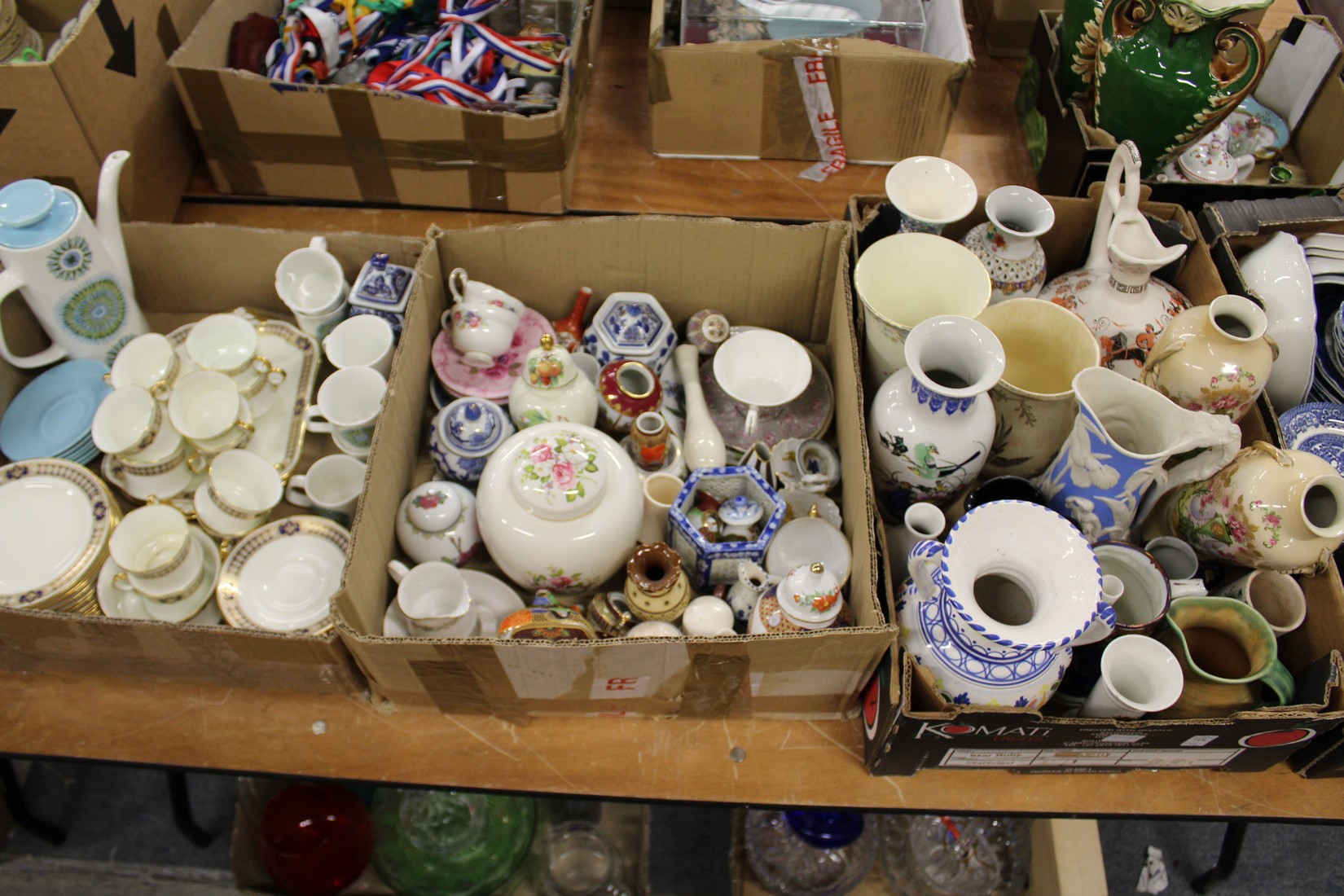 A quantity of household and decorative china.