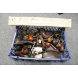 A quantity of pipes and other tobacco related items.