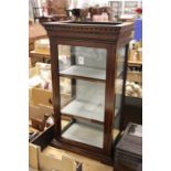 A good mahogany table top cabinet.