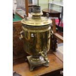 A good large Russian brass samovar.