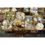 A large quantity of decorative and household china to include part services.