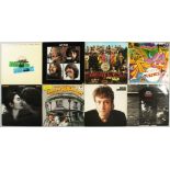 EIGHT BEETLES and JOHN LENNON LP'S, including Sergeant Pepper's Lonely Heart's Club Band, Let it Be,