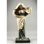 After Barrias- "Nature Unveiling Herself Before Science" A STANDING FEMALE FIGURE